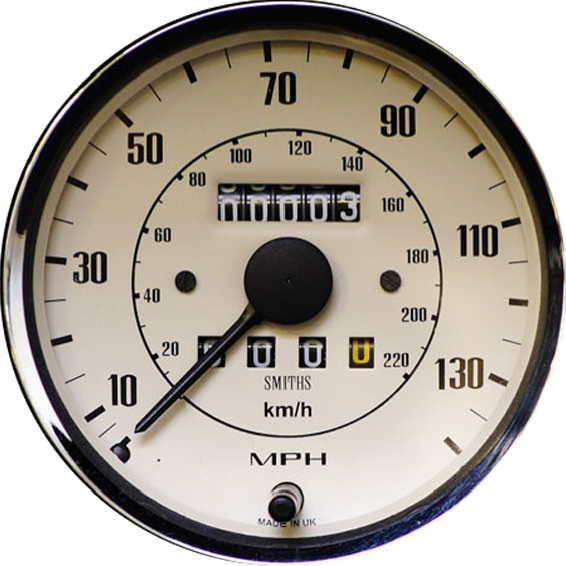 Compteur de Vitesse Mécanique Smiths Classic