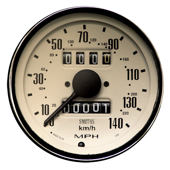 Compteur de Vitesse Mécanique Smiths Classic