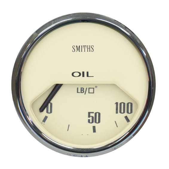 Manomètre Pression Huile électrique Smiths Classic 0-100psi
