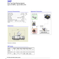 Injecteur Weber / Magneti Marelli IWP043 330cc/m