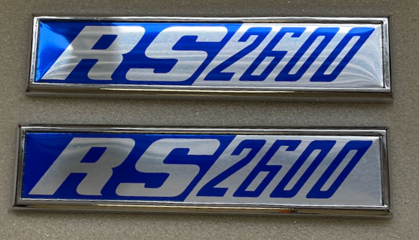 Ford Capri RS2600 Badges