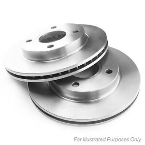 Pair of Borg and Beck ventilated brake discs for Ford Capri MK3 2.8 1981-1988, Escort MK2 RS2000