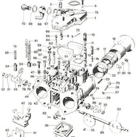 Bouchon / Plug Trou de progression Carburateur WEBER 40 DCOE (anciens types)