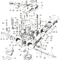 Bouchon / Plug Carburateur WEBER 40 IDA3C DCOE DCO/SP
