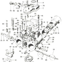 Bouchon / Plug Carburateur WEBER 40 IDA3C DCOE DCO/SP